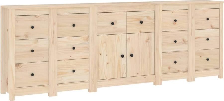 VidaXL -Dressoir-230x35x80-cm-massief-grenenhout - Foto 5