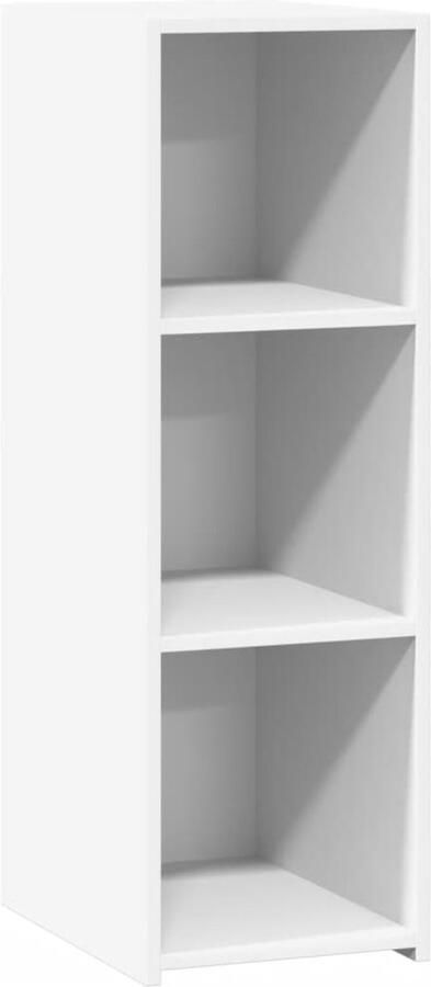 VidaXL Dressoir 30x41x93 cm bewerkt hout wit