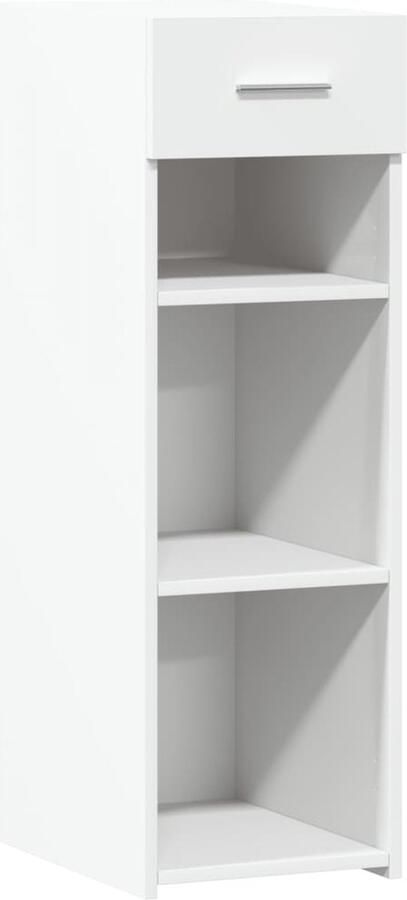 VidaXL Dressoir 30x42 5x93 cm bewerkt hout wit