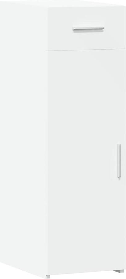 VidaXL Dressoir 30x42 5x93 cm bewerkt hout wit