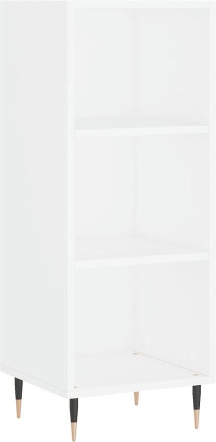 VidaXL -Dressoir-34 5x32 5x90-cm-bewerkt-hout-wit - Foto 7