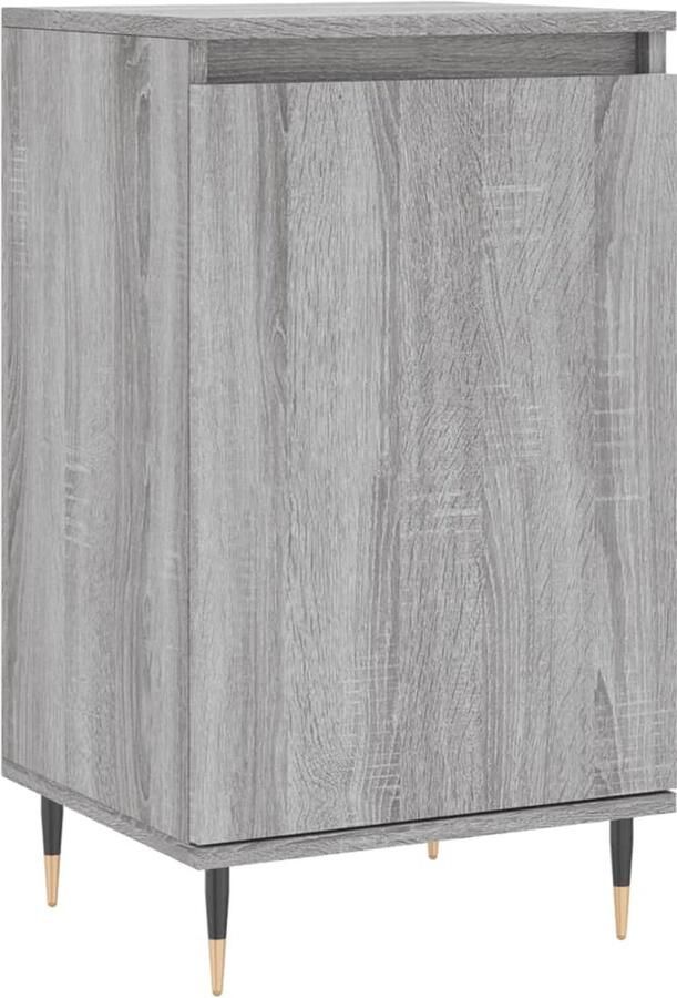 VidaXL -Dressoir-40x35x70-cm-bewerkt-hout-grijs-sonoma - Foto 7