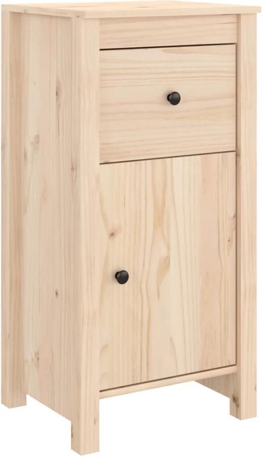 VidaXL Dressoir Massief Grenenhout 40x35x80 cm Dressoir Houten Dressoir Grenenhout Dressoir Vintage Dressoir Salontafel - Foto 5