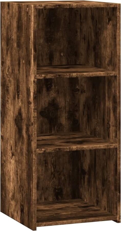 VidaXL Dressoir 40x41x93 cm bewerkt hout gerookt eikenkleurig