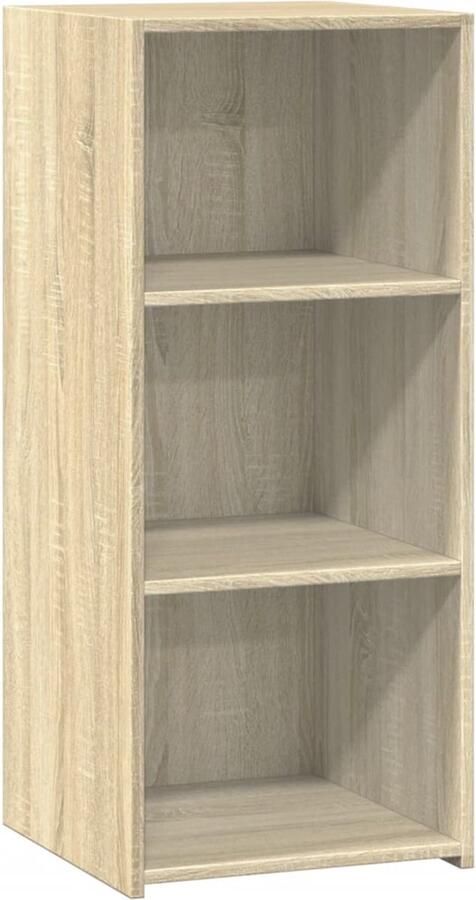 VidaXL Dressoir 40x41x93 cm bewerkt hout sonoma eikenkleurig