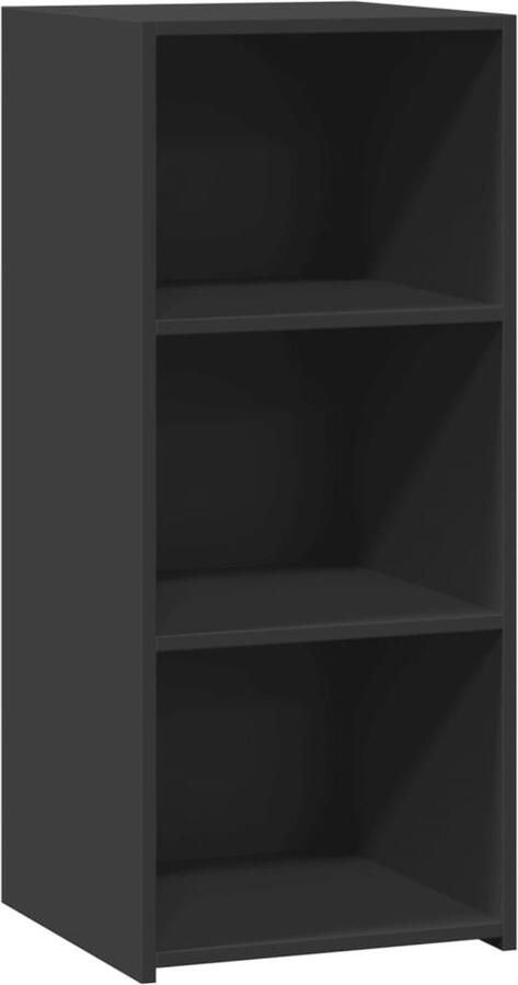 VidaXL Dressoir 40x41x93 cm bewerkt hout zwart