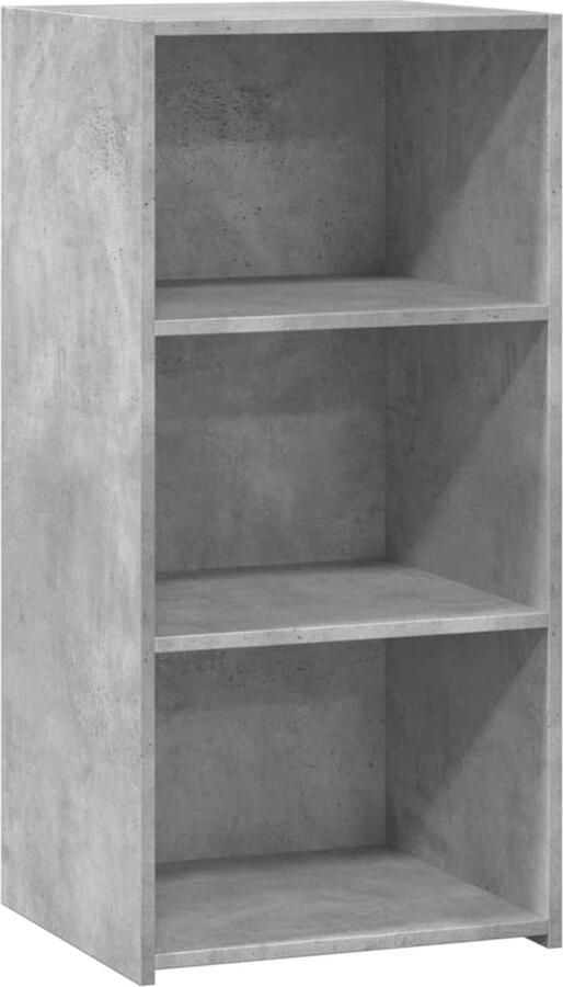 VidaXL Dressoir 45x41x93 cm bewerkt hout betongrijs