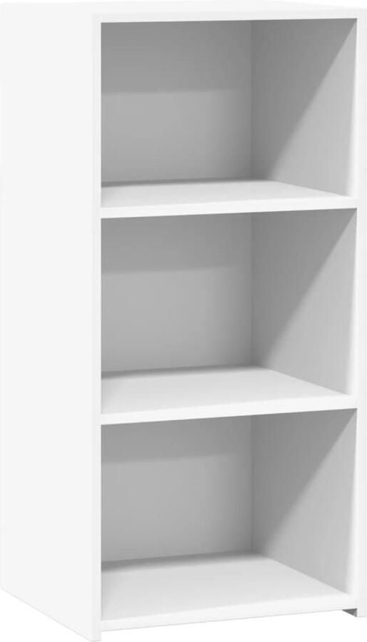 VidaXL Dressoir 45x41x93 cm bewerkt hout wit