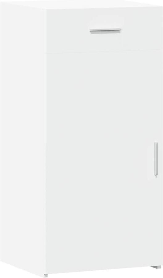 VidaXL Dressoir 45x42 5x93 cm bewerkt hout wit