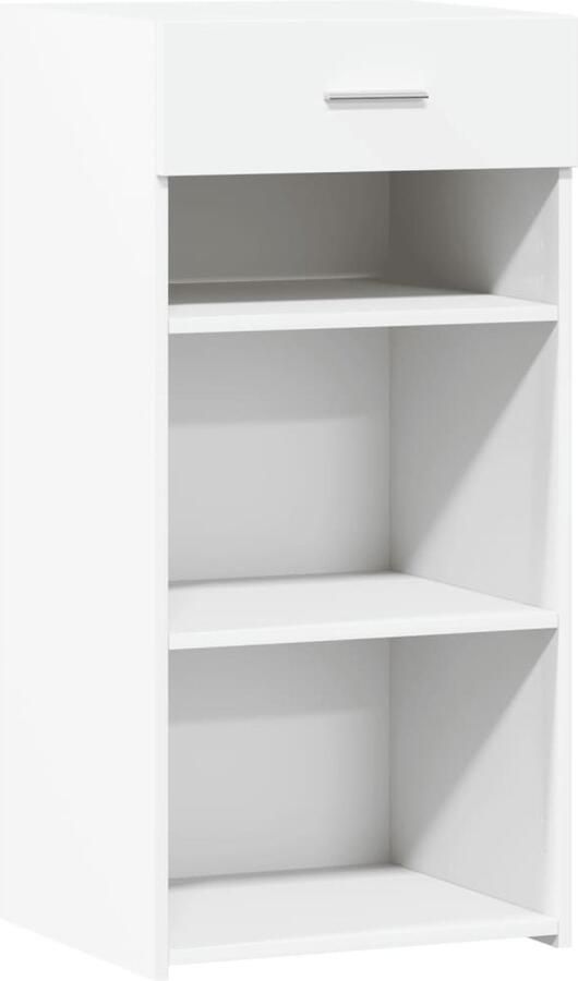 VidaXL Dressoir 45x42 5x93 cm bewerkt hout wit