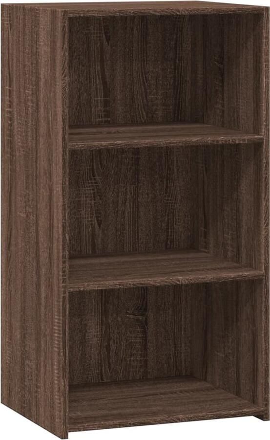VidaXL Dressoir 50x41x93 cm bewerkt hout bruin eikenkleurig