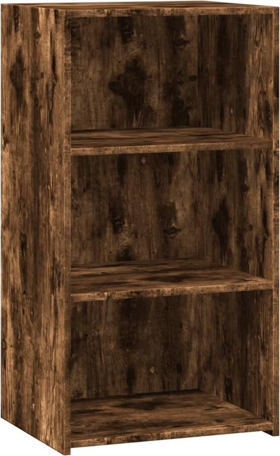 VidaXL Dressoir 50x41x93 cm bewerkt hout gerookt eikenkleurig