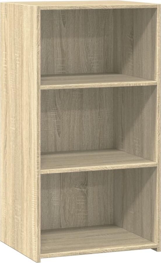 VidaXL Dressoir 50x41x93 cm bewerkt hout sonoma eikenkleurig