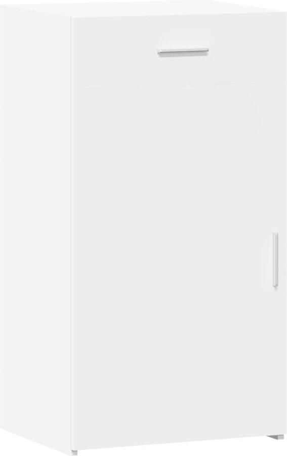 VidaXL Dressoir 50x42 5x93 cm bewerkt hout wit