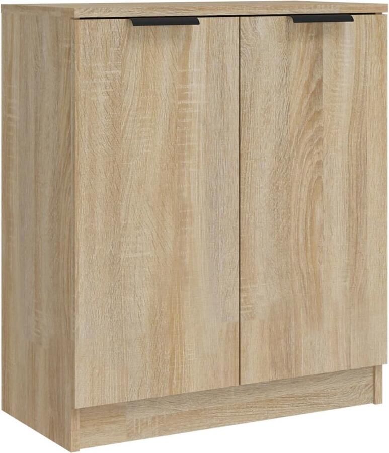 VidaXL Dressoir 60x30x70 cm Sonoma Eiken Hout Dressoir Salontafel Houten Dressoir Tv Tafel Opbergmeubels - Foto 2