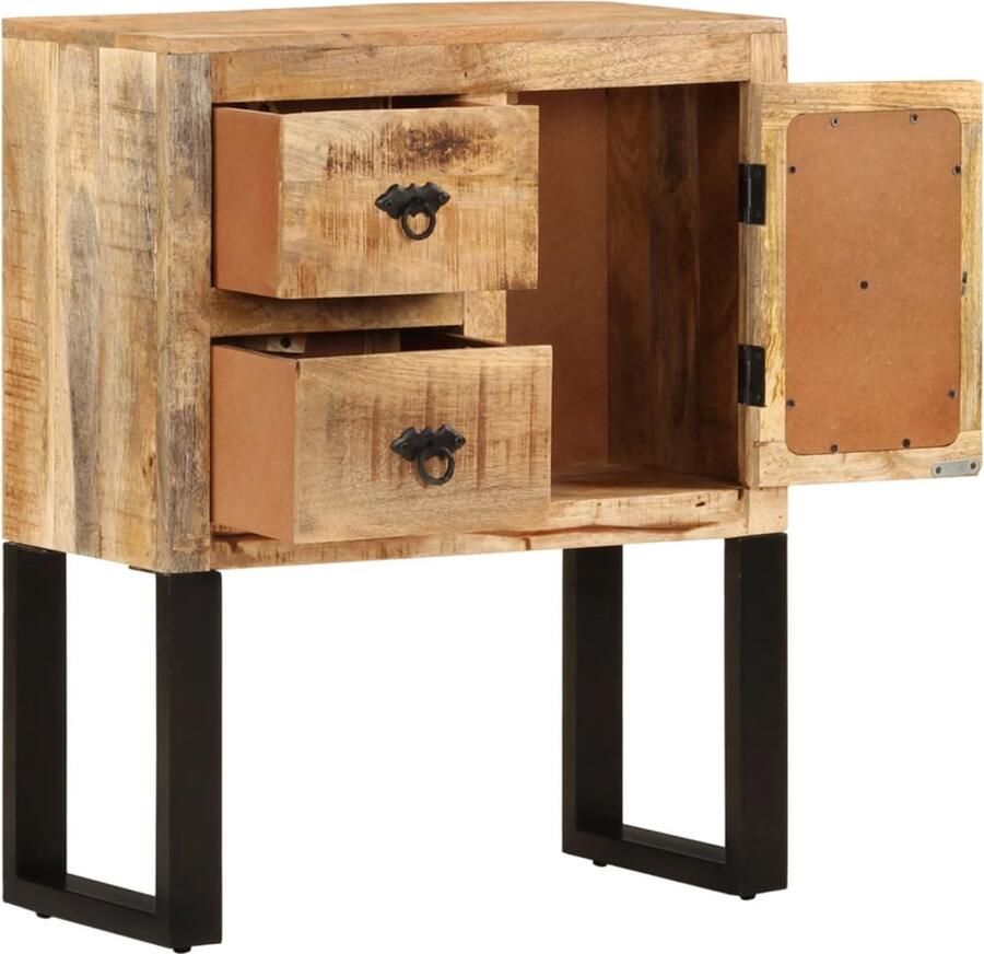 VidaXL Dressoir 60x30x76 cm massief mangohout