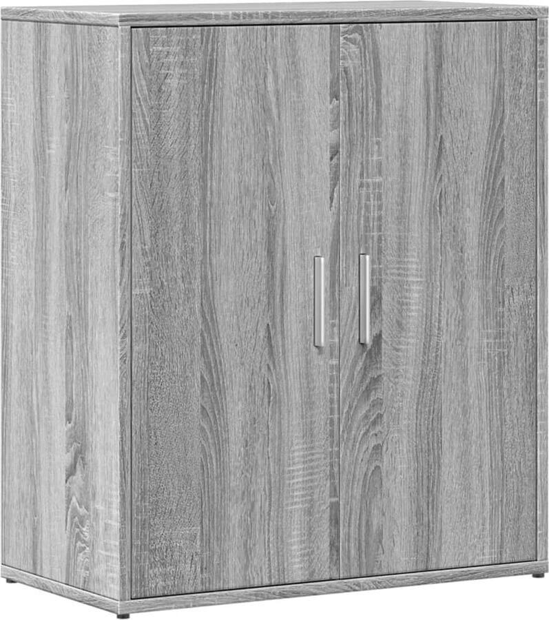VidaXL -Dressoir-60x31x70-cm-bewerkt-hout-grijs-sonoma - Foto 2