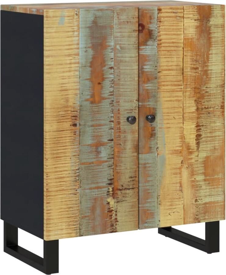 VidaXL Dressoir 60x33x75 cm massief gerecycled hout