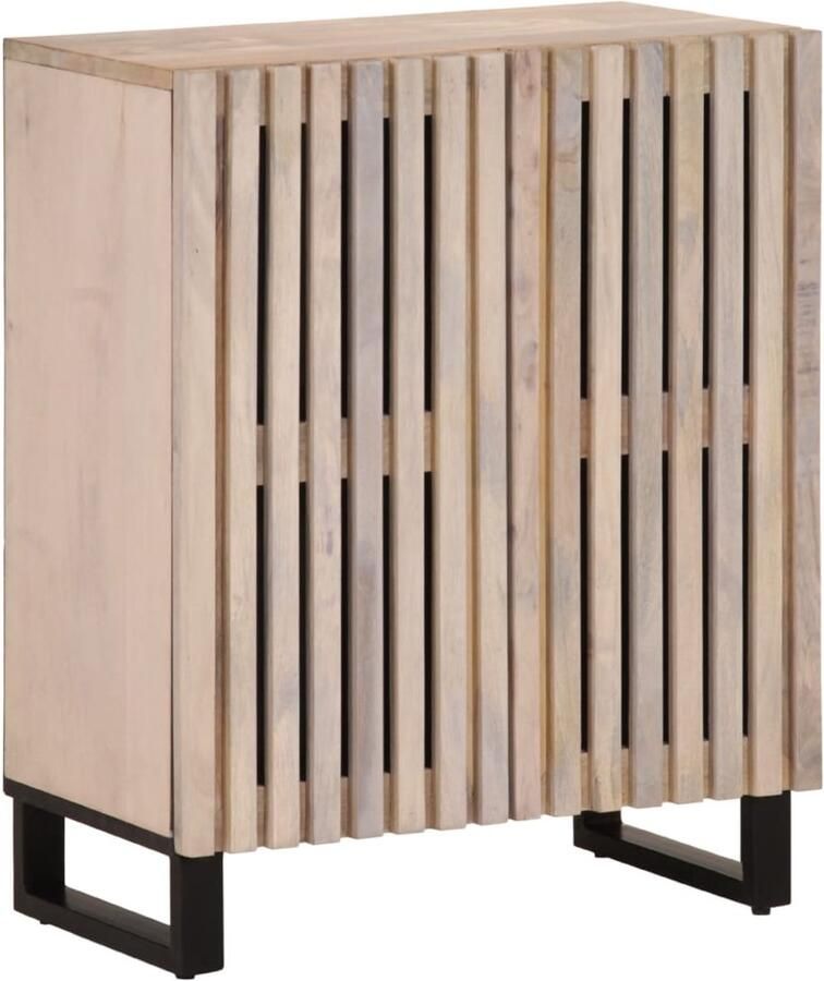 VidaXL Dressoir 60x34x75 cm massief mangohout