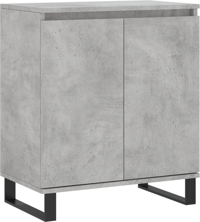 VidaXL -Dressoir-60x35x70-cm-bewerkt-hout-betongrijs - Foto 20