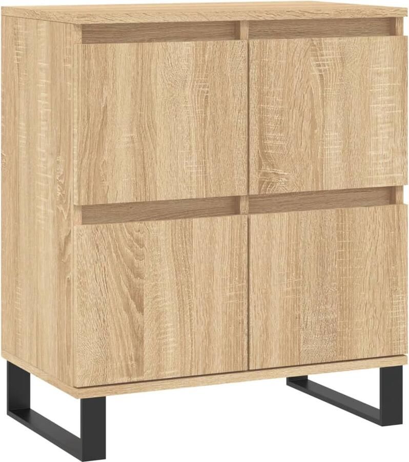 VidaXL -Dressoir-60x35x70-cm-bewerkt-hout-sonoma-eikenkleurig - Foto 7