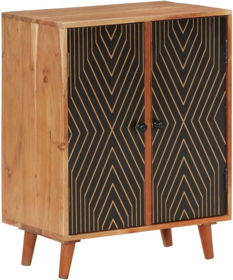 VidaXL Dressoir 60x35x74 cm massief acaciahout