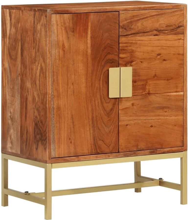 VidaXL Dressoir 60x35x75 cm massief acaciahout