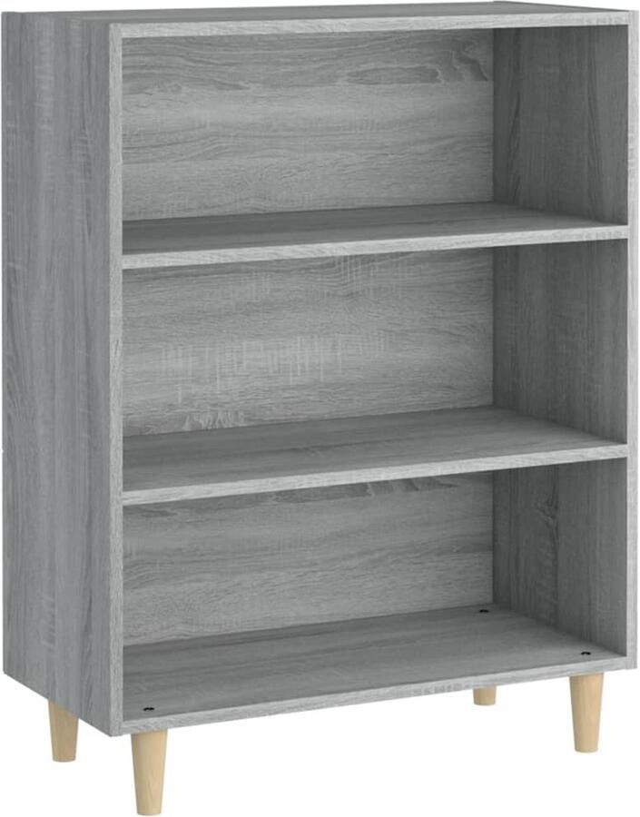 VidaXL -Dressoir-69 5x32 5x90-cm-bewerkt-hout-grijs-sonoma-eikenkleurig - Foto 3