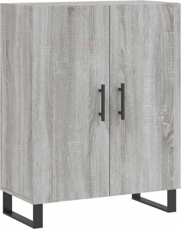 Prolenta Premium INFIORI Dressoir 69 5x34x90 cm bewerkt hout grijs sonoma eikenkleurig - Foto 6