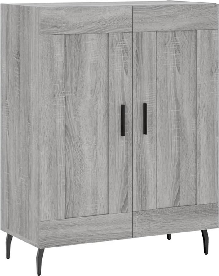 Prolenta Premium INFIORI Dressoir 69 5x34x90 cm bewerkt hout grijs sonoma eikenkleurig - Foto 19