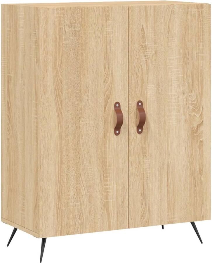 VidaXL Dressoir Sonoma Eiken 69 5x34x90 cm Dressoir Salontafel Houten Dressoir Vintage Dressoir Landelijk Dressoir - Foto 5
