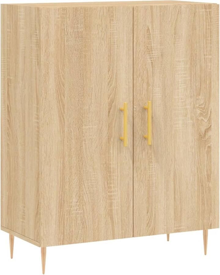 VidaXL -Dressoir-69 5x34x90-cm-bewerkt-hout-sonoma-eikenkleurig - Foto 5