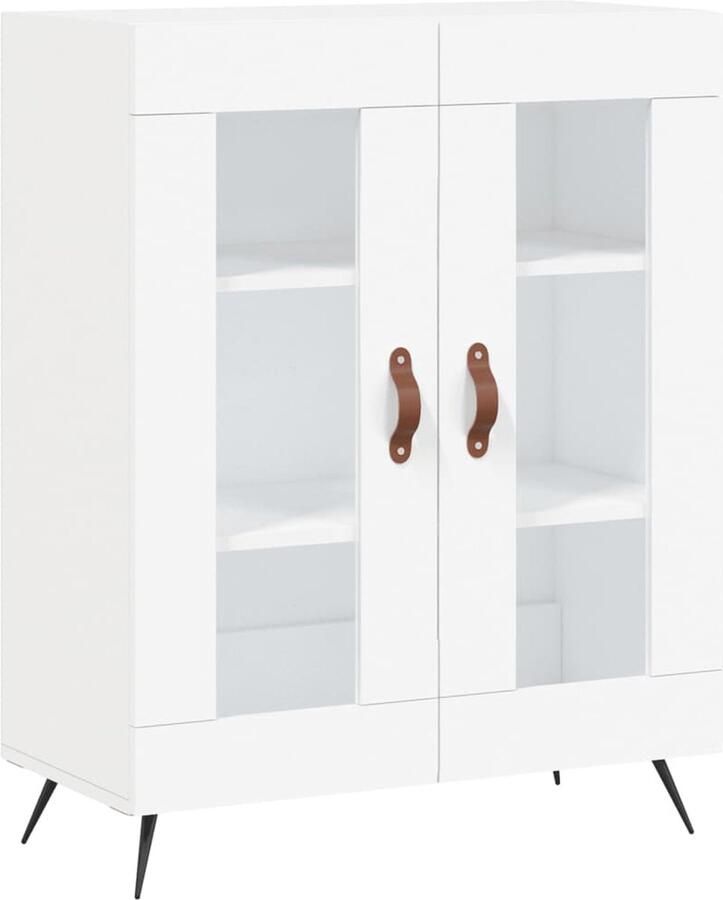 VidaXL -Dressoir-69 5x34x90-cm-bewerkt-hout-wit - Foto 14