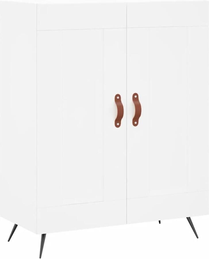 VidaXL -Dressoir-69 5x34x90-cm-bewerkt-hout-wit - Foto 12