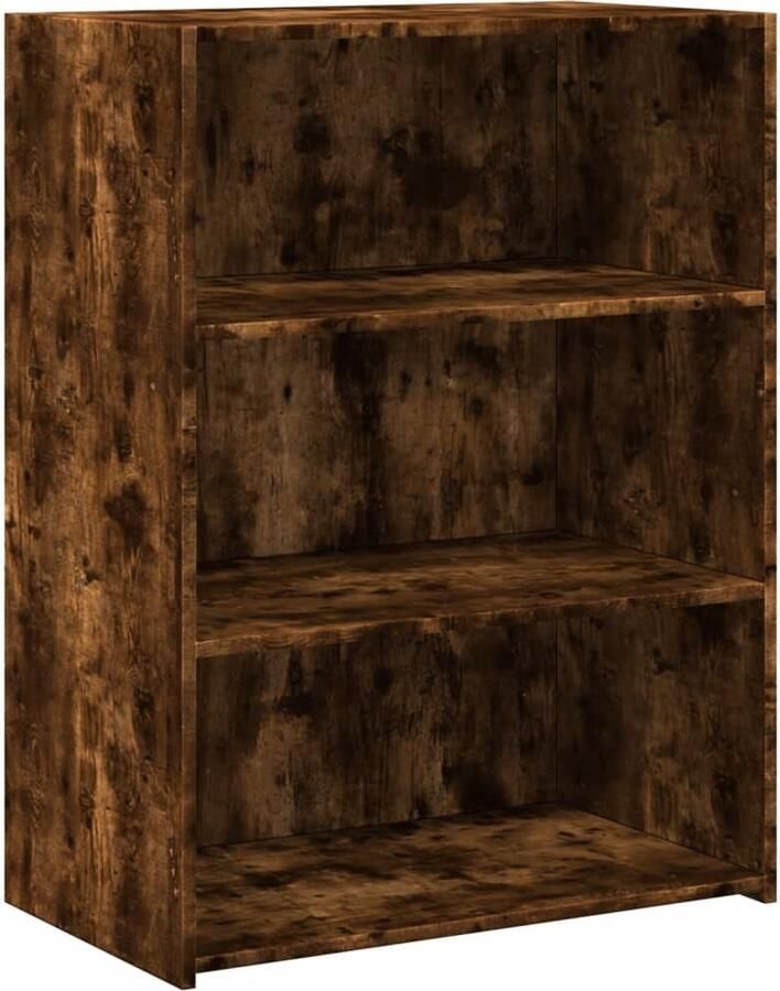 VidaXL Dressoir 70x41x93 cm bewerkt hout gerookt eikenkleurig