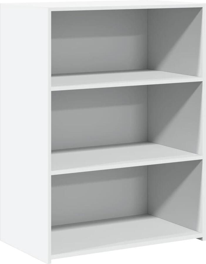 VidaXL Dressoir 70x41x93 cm bewerkt hout wit