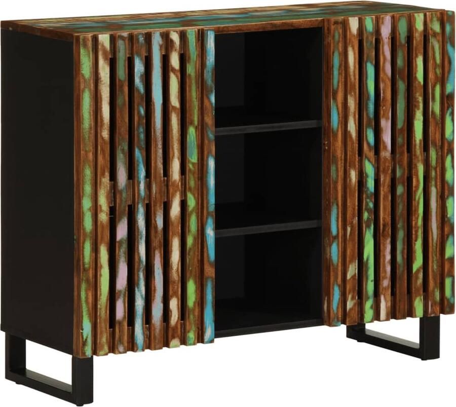 VidaXL Dressoir 90x34x75 cm massief acaciahout