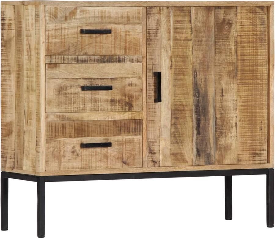 VidaXL Dressoir Dressoirs Houten Dressoir Houten Dressoirs Dressoir 88x30x71 cm massief mangohout