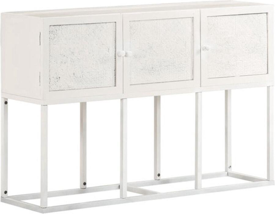 VidaXL Dressoir Dressoirs Kast Kasten Dressoir 115x30x76 cm massief mangohout - Foto 2