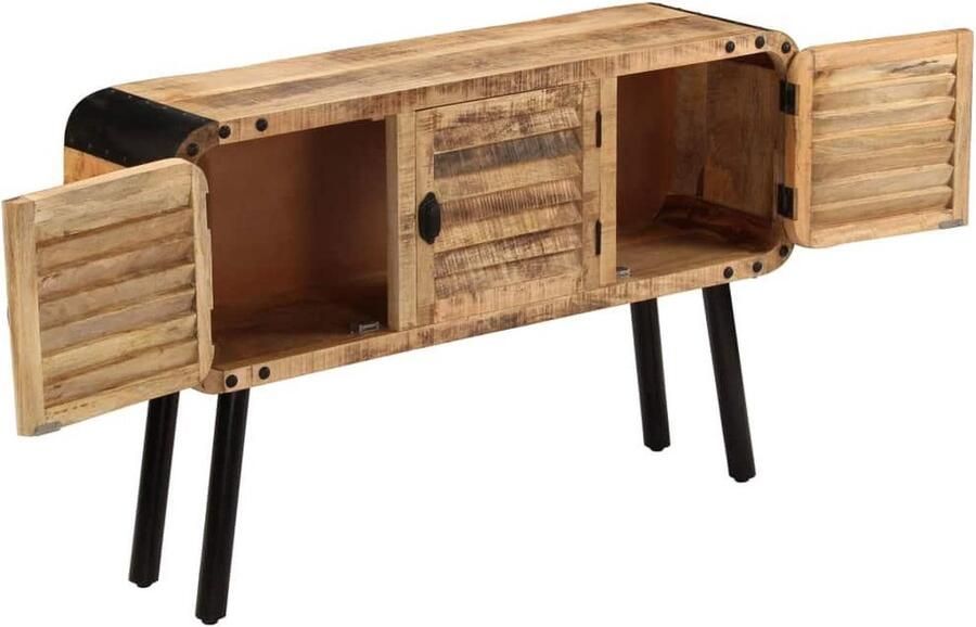 VidaXL Dressoir Dressoirs Kast Kasten Dressoir 120x30x76 cm massief mangohout