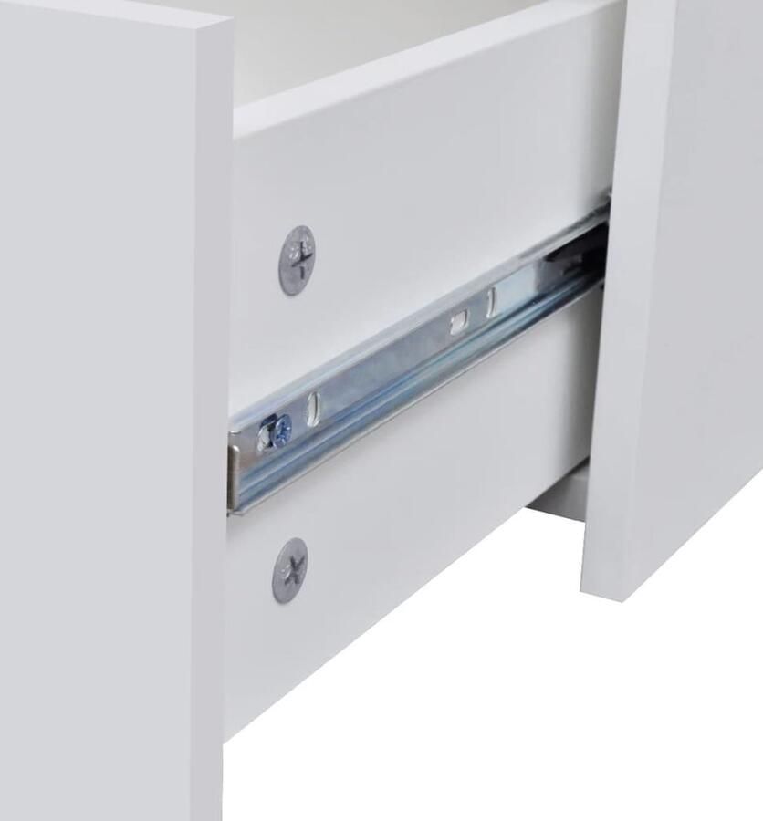 VidaXL Dressoir Dressoirs Kastje Kastjes Dressoir met 4 lades 60x30-5x71 cm wit