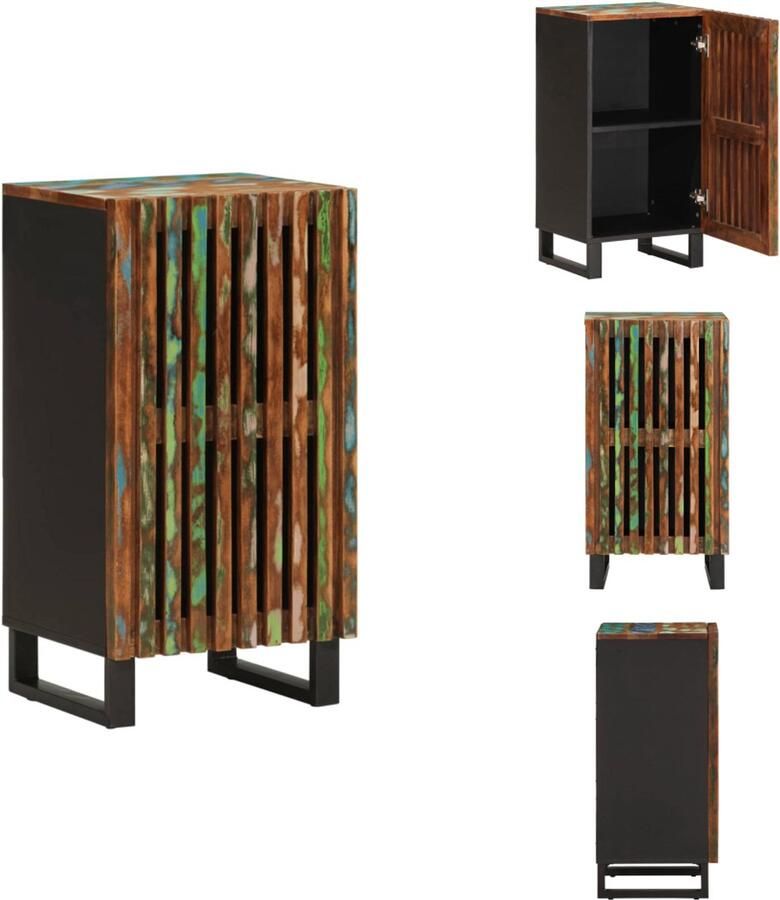 VidaXL Dressoir Dressoirs Opbergkast Wandkast Dressoir 40x34x75 cm massief acaciahout