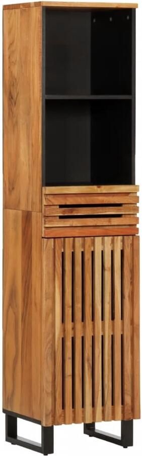 VidaXL Dressoir Massief Acaciahout 38x34x160 cm