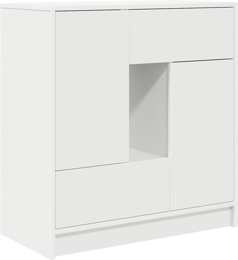 VidaXL Dressoir met lades en deuren 70 5x34x74 5 cm wit