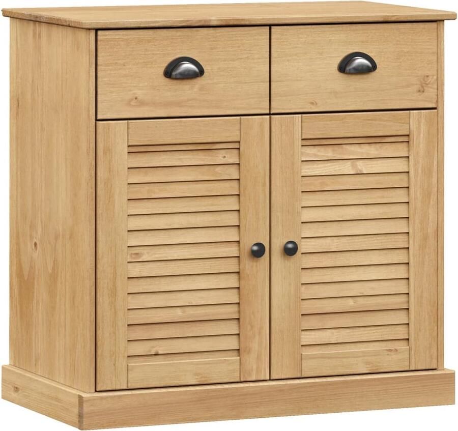 VidaXL -Dressoir-met-lades-VIGO-78x40x75-cm-massief-grenenhout