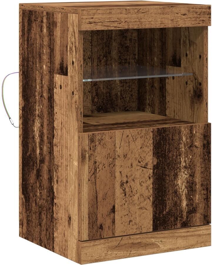 VidaXL Dressoir Oud hout Massief Gerecycled Hout Middelgroot