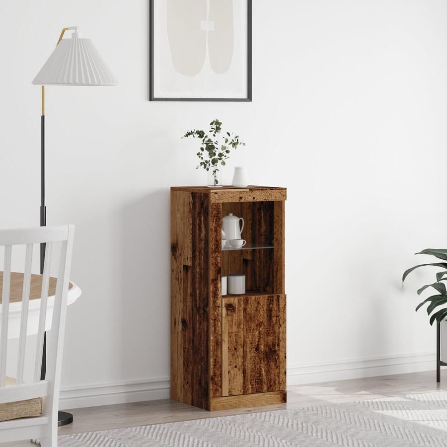 VidaXL Sideboard Oud hout Massief gerecycled hout Medium Planken