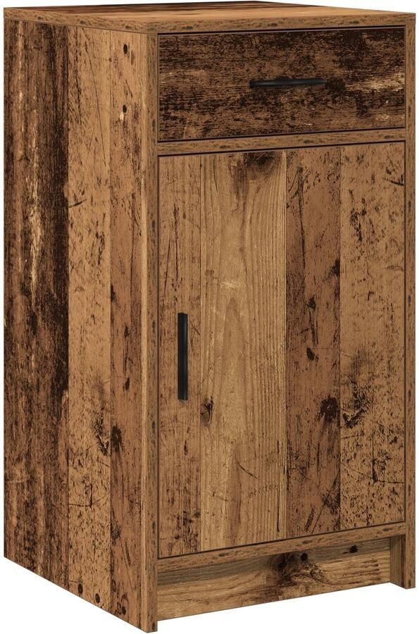 VidaXL Dressoir Oud hout Gecoat hout 40 x 41 x 75 cm Rustiek dressoir - Foto 2
