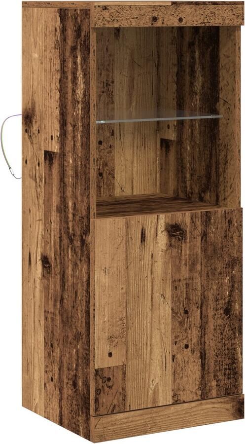 VidaXL Dressoir Oud Hout Massief Gerecycled Hout Middelgroot Buffet