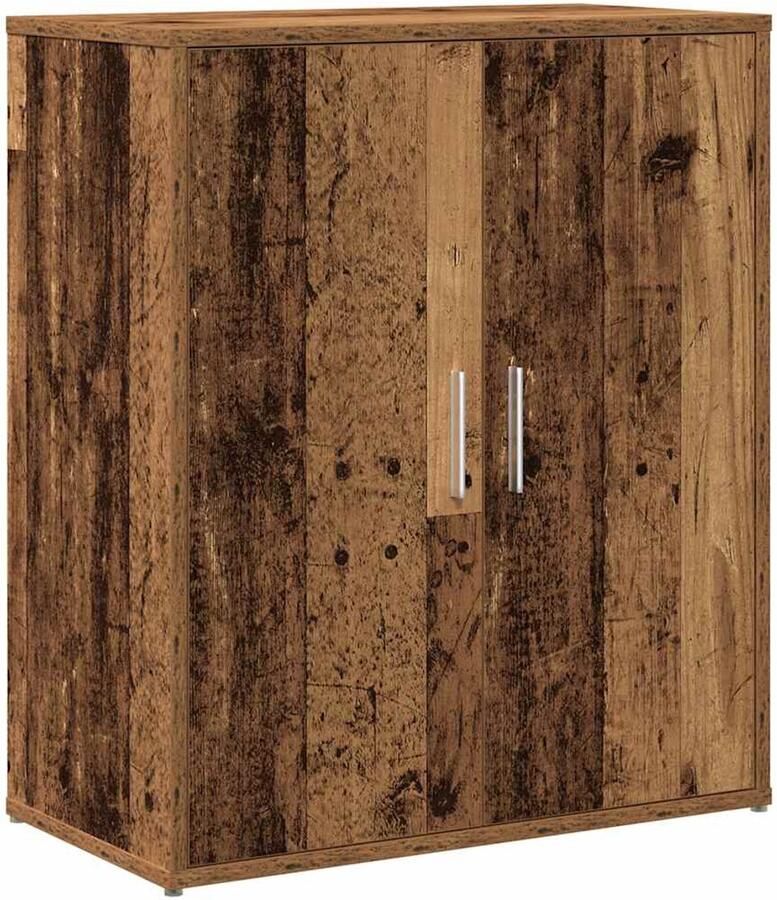 VidaXL Dressoir Oud Hout 60x31x70 cm Engineered Wood